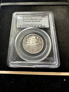 2002 �t�@���g���FPCGS �F�� �J�i�f�B�A�� 50 �Z���g�A**PR-69 DCAM** #1594