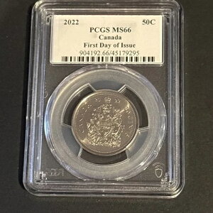 2022�N �J�i�_ 50�Z���g PCGS MS66 ���s���� �X�U���i�E�u�����g ���x��