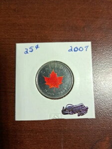 2007�N�J�i�_���ʔŃJ���[�N�H�[�^�[ - ���[�v�����[�t�J�i�_�f�[ $0.25 Unc