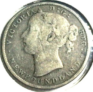 1872-H �j���[�t�@���h�����h�E�J�i�_ 20�Z���g �X�^�[�����O�V���o�[�R�C�� - ���B�N�g���A���� (065)