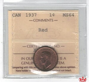 1937�N�J�i�_1�Z���g - ICCS MS64 - XXR 147-