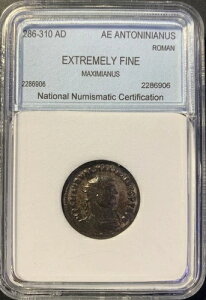 ���[�} 286-310 AD AE �A���g�j�j�A�k�X �}�N�V�~�A�k�X ���ɏ㎿�ȃR�C��