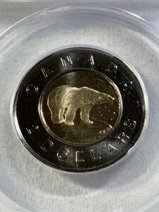 2000-W �J�i�_ 2�h�� �O���[�h MS 69 ANACS Toonie