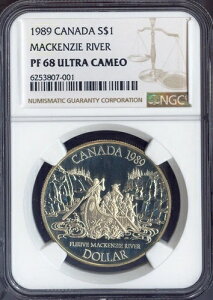1989�N�J�i�_�h����� $1 NGC PF68 �E���g���J���I �}�b�P���W�[�� MAC - �i��