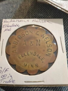 �A���_�[�\�� & �l���\�� �G�����f�[���A�~�� G/F $1 �^�J�A�Z�g�� 38mm �X�L�����b�v c1931-41-