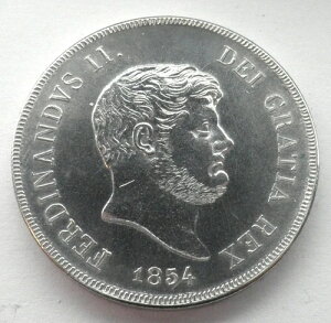 �C�^���A �i�|�� 120 �O���[�i 1854 �͑��i 37mm 23g �⃁�b�L CuNi�BBB1