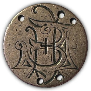 1883�N ���u�g�[�N�� ���Ȍ^���R�̏��_�� �V���o�[�_�C�� ���ɗǎ� VF �R�C�� #21472