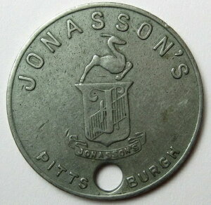 JONASSON'S �f�p�[�g - ���B���e�[�W �`���[�W �R�C�� �^�O - �s�b�c�o�[�O PA �f�p�[�g