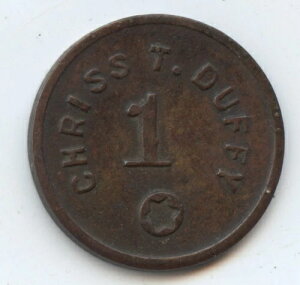 �g���[�h�g�[�N�� Chriss T. Duffy 1909 1C (#8871) �G���O���V�X�e���B18MM�B