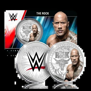 �U�E���b�N WWE���W�F���h �t�@�[�X�g�G�f�B�V���� .999 �V���o�[���b�L���_���I�� ���b�X���}�j�A RAW