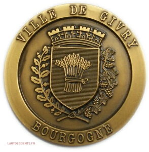 (�A�����J) M?daille Ville de GIVRY (71) �u���S�[�j���Alartdesgents med784-p1181