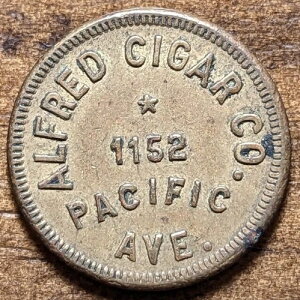 1916�N ���V���g���B�^�R�} �A���t���b�h�E�V�K�[�� 1152 Pacific Ave. 5�Z���g �g���[�h�g�[�N��