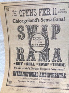 �r���e�[�W�L�� 1973 �N 2 �� �t���[�}�[�P�b�g �V�J�S�A�C���m�C�B �n���X�e�b�h�ʂ�̃X���b�v O ���}