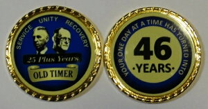 AA �r�����{�u �I�[���h�^�C�}�[ 46 �N �u���[���[�v�G�b�W �֎��R�C���`�b�v 1 3/4 �C���`