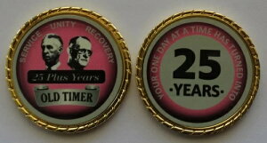 AA �r�����{�u �I�[���h�^�C�}�[ 25�N �s���N���[�v�G�b�W �֎��R�C���`�b�v 1 3/4�C���`