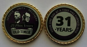 AA �r�����{�u �I�[���h�^�C�}�[ 31 �N �p�[�v�����[�v�G�b�W �֎��R�C���`�b�v 1 3/4 �C���`