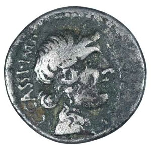 R?publique romaine Cassius Denier fourre Rome ���� �R���u XIXe siecle