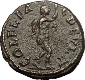GORDIAN III 238AD Deultum Thrace SATYR MARSYAS �{���̌Ñネ�[�}�̃R�C�� i57649