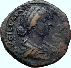 LUCILLA �{���̌Ñ� 164AD ���[�} SESTERTIUS �{���̃��[�}�R�C�� VESTA i42127