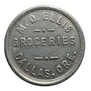 �_���X�A�܂���MD Ellis Groceries G/F 25cent In Trade A R 24 TC-1533-