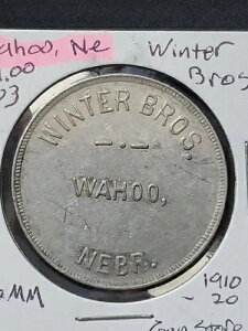 Wahoo, NE �g���[�h �g�[�N��: Winter Bros GF $1.00 ���i���� TC-156129-
