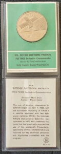 1970�N DOD RCA �C�g�X �T�e���C�g�t�����N���������� 100���N�L�O�u�����Y���_�� �����-