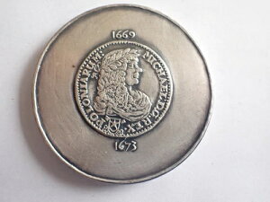 �|�[�����h���_�� MICHAK KORYBUT WISNIOWIECKI 1669-1673 70MM�A2 3/4 �C���` DIA 147 GR