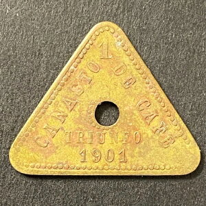 �g���A���t�H ���L�V�J�� �R�[�q�[ �v�����e�[�V���� �g�[�N�� 1901 �J�i�X�g �J�t�F "1" 26mm (#1)