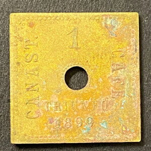 �g���E���t�H ���L�V�R�R�[�q�[�_���g�[�N�� 1899 �J�i�X�g�J�t�F "1" 25mm x 25mm(#2)-