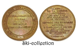 M?daille d'Encouragement Soci?t? Nationale l'?mancipation Intellectuelle�B 1831�N