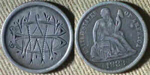 ���u�C���X�^�F�uWBW�v1883�N Dime IRTM2029-