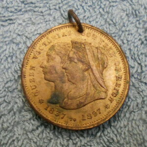 D147. �I�[�X�g�����A 1897�N ���B�N�g���A���� �_�C�������h�W���r���[ �������_�� ���[�v�t��