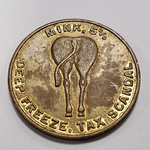 Honesty Integrity Political Token Mink 5% �f�B�[�v�t���[�Y �^�b�N�X�X�L�����_��-SKU-F9800-