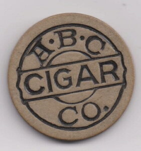 A B C CIGAR CO. �g�[�N�� 1900�N�㏉�� 50�Z���g ��� #022
