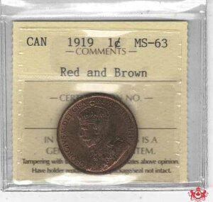 1919�N�J�i�_1�Z���g - ICCS MS63 - XFP 950-
