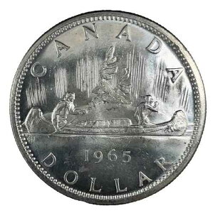 1965 PL Unc. 1 �J�i�_�h�� .800 �V���o�[ �^�C�v 3 ���[�W �r�[�Y �u�����g 5�B
