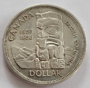 �J�i�_ BC 1858 1958 �g�[�e�� 100���N�L�O��� 1 �h���d�� MY[REF CAN#5]
