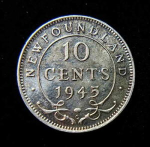 1945�N�J�i�_�j���[�t�@���h�����h���10�Z���g�́A�\�ʂ��v���[�t�̂悤��AU/UNC�̂悤�Ɍ�����