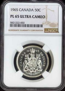 1965�N�J�i�_���50�Z���g NGC PL65 �E���g���J���I - �i��