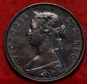 1890�N ���B�N�g���A���� �j���[�t�@���h�����h 1�Z���g�d��
