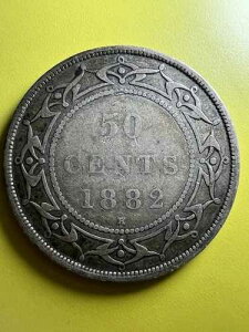 1882 H �j���[�t�@���h�����h �J�i�_ �J�i�_ �r�N�g���A���� 50�Z���g���