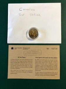 �J�i�_ 1996�N �v���[�t $2 �e�X�g�g�[�N�� COA #16736/ 20K