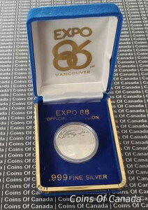1986 Expo 86 �t�@�C���V���o�[ ���_���I�� BC �p�r���I�� �o���N�[�o�[ �J�i�_ #�R�C���\�t�J�i�[�_-