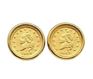 ���B���e�[�W ���l �|�X�g�C�������O 1863�N �R�C�� �A�[�~�[���l�C�r�[ ���i�� �S�[���h�g�[��