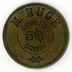 �j���[�W���[�W�[�B�A�z�[�{�[�P�� - (1898-1905) M. Ruge (����o�c��) 5�Z���g�h�����N�g�[�N��