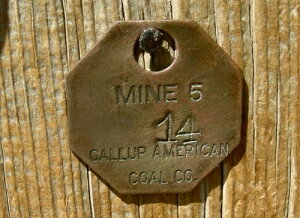 1920�N GAMERCO �j���[���L�V�R NM ���A R10 �uMINE 5 GALLUP AMERICAN COAL�v 10�� �g�[�N���^�O