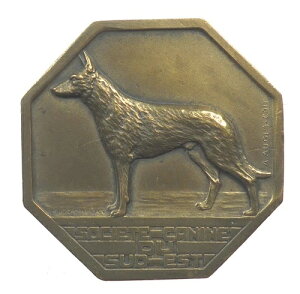 �t�����X�� SOCIETE CANINE DEU SUD-EST �u�����Y 48mm