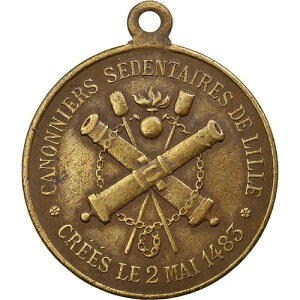 [#396541] �t�����X�A���_���ACanonniers S?dentaires de Lille�A4?me Centenaire�A1883�A