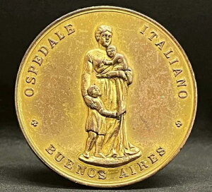 �A���[���`�� 1899 �N Bs.As.�C�^���A��Õa�@ 9 �� 20 ���uOSPEDALE ITALIANO�v