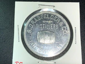 VTG S.GRABFELDER & CO. DISTILLERS �P���^�b�L�[�E�C�X�L�[ - �G�R�[�X�v�����O - �g�[�N�� - #J706